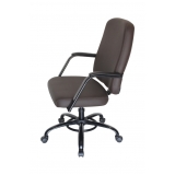 cadeira de escritório para 150 quilos Vila Sampaio