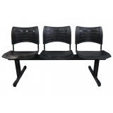 loja de cadeira de recepção com 3 lugares Sacomã loja de cadeira de recepção com 3 lugares Sacomã